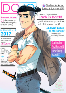 ponkuno: Dojo vol. 1 - Samurai Jack Launch of Ponkuno’s dojo’s Magazine; DOJO, featuring Jack from the returning hit TV show, Samurai Jack season 5!  