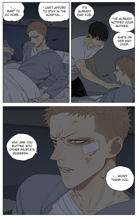 Old Xian update of [19 Days] translated by Yaoi-BLCD. Join us on the yaoi-blcd scanlation team discord chatroom  or 19 days fan chatroom!Previously, 1-54 with art/ /55/ /56/ /57/ /58/ /59/ /60/ /61/ /62/ /63/ /64/ /65/ /66/ /67/ /68, 69/ /70/ /71/ /72/