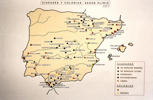Ciudades y colonias, según PlinioVía unono.net