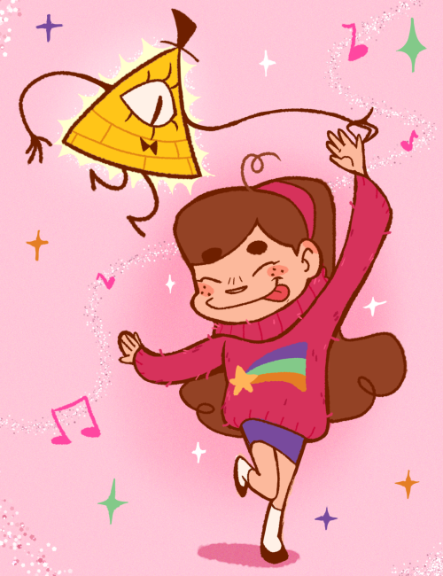 AU Where Bill Is Slightly Less Maniacal And He And Mabel Are Bestiessss