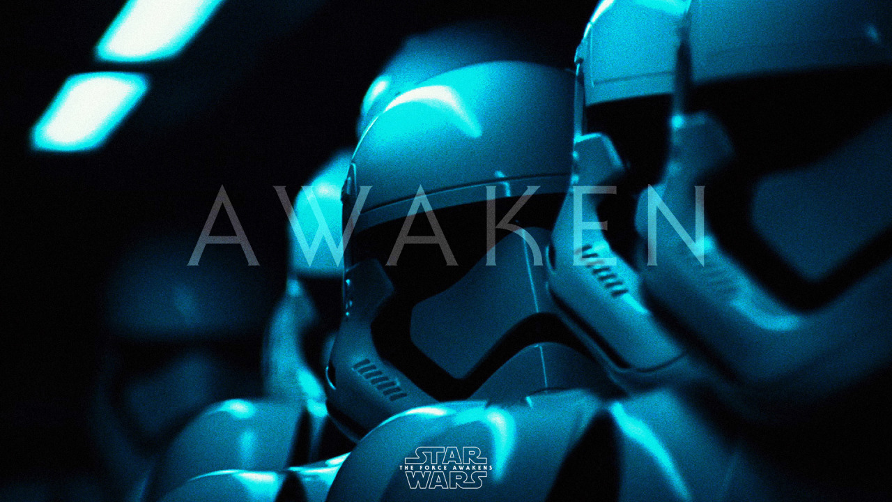 The Force Awakens wallpaper set.