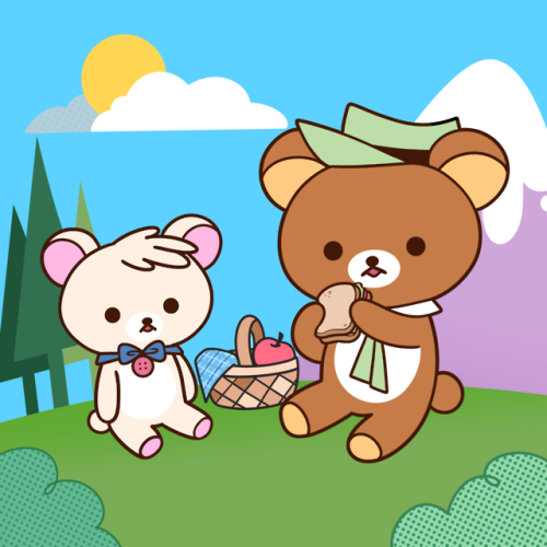 rilakkuma x yogi bear
