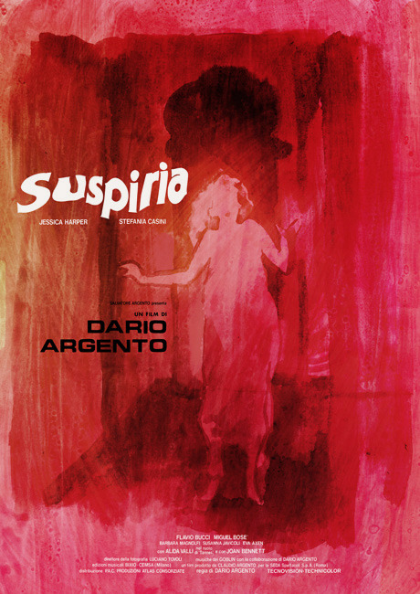 antoniostella:Poster for “Suspiria” - 1977 by Dario Argento. 