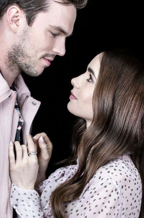 allthingslilyjcollins: #News New portraits of Lily Collins and Nicholas Hoult for the LA Times. - Om