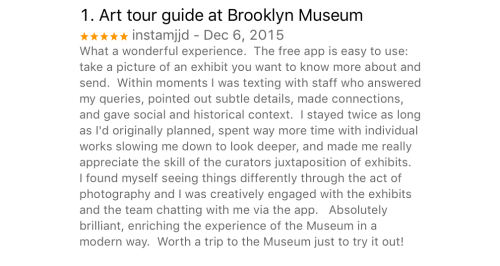 Do you have an Android? We know you love it so much—and guess what?—our ASK Brooklyn Museum app is c