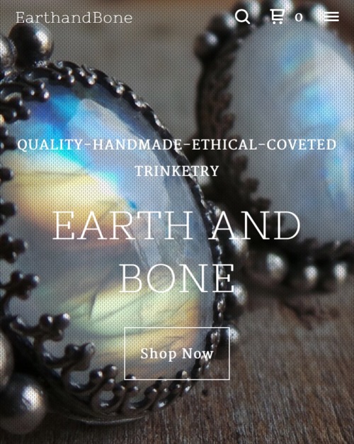 Reformatted the website to make it easier to understand. Hope you like it! Earthandbone.com