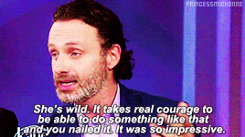 Andy admiring Danai