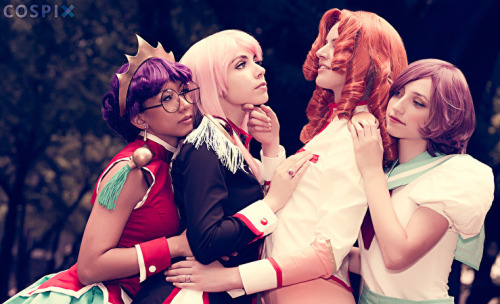 achievement-hunter:Recreation of this (super gay) official art Anthy: FB | Tumblr Utena: FB | Tumblr