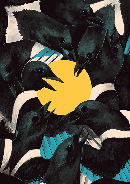 Magpies.I’ve had this stuck in my head for a while now and had a few hours this morning to quickly t