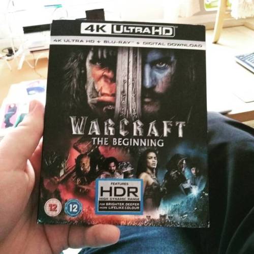 Happy #orctober to me! :3 #4k #bluray #orcs #warcraftmovie #warcraft