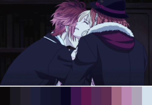 Diabolik Lovers (2013)• Color palette requests  • Follow me on my personal Tumblr :)