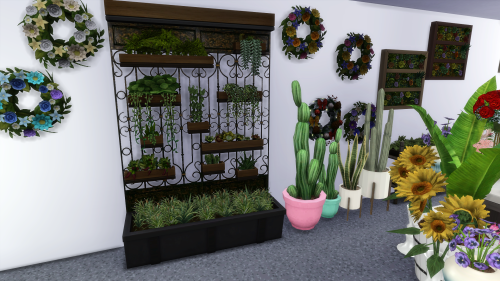 The Sims 4: FLORIST SHOPName: Florist Shop§ 19.653Download in the Sims 4 Gallery orfind the download