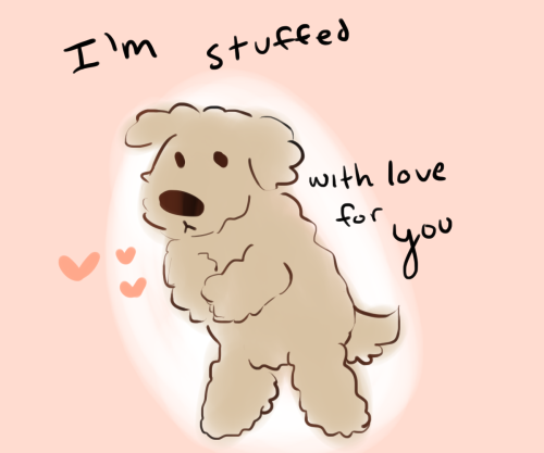 his-lilmiss:  fawntrolls:   some stuffed animal valentines (do not repost, you may send them to people though.) the first few are based on actual stuffed animals i have   I… I.. want those as a shirt 😫