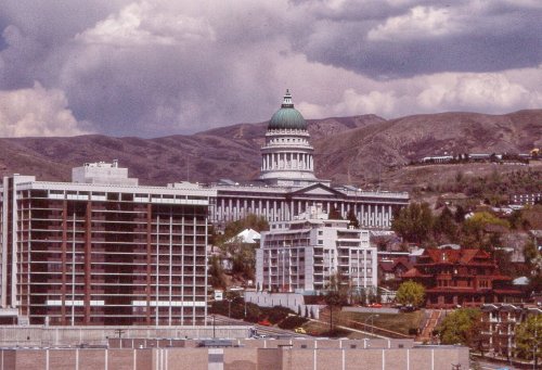 Utah Capitol Building, Salt Lake City, 1969.
