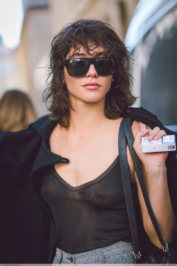 clichey:   	Steffy Argelich by Jean Baptiste Soulliat    	Isabel Marant - Paris Fashion Week PAP SS16  