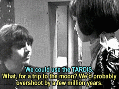 cleowho:“What, for a trip to the moon?”The Seeds of Death - season 06 - 1969