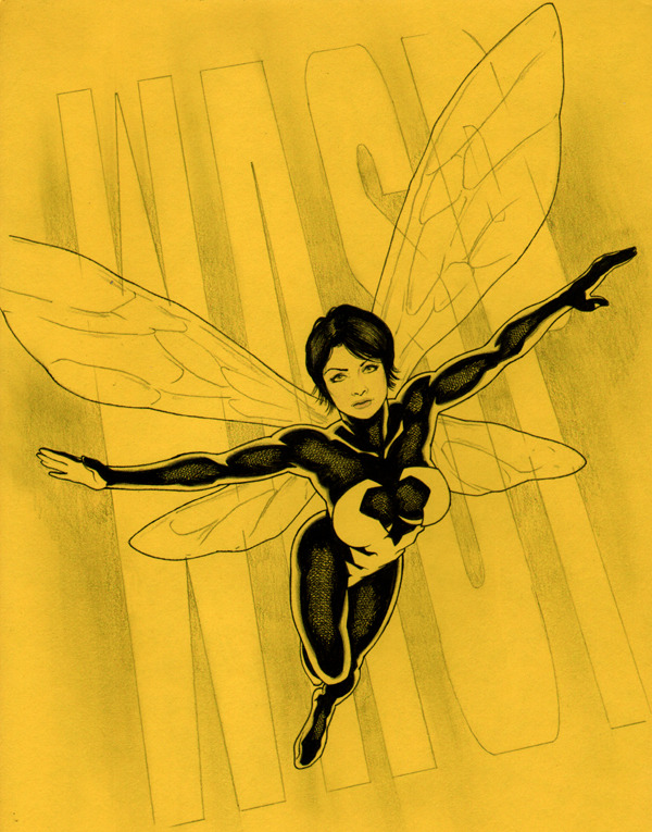 tenton:  Wasp by Jason Baroody (via « Sketch Challenge #8.08 - The Wasp: BAROODY