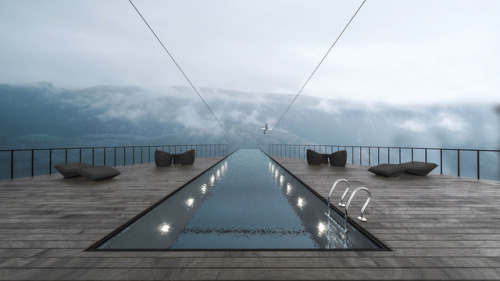 mensministry:   ‘Cliff Concept Boutique Hotel’  , Preikestolen, Norway, Hayri Atak Architectural Design Studio 