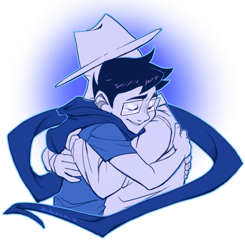babakinkin: 2x dad hug combo  Commission info;  babakinkin.deviantart.com/journal/c