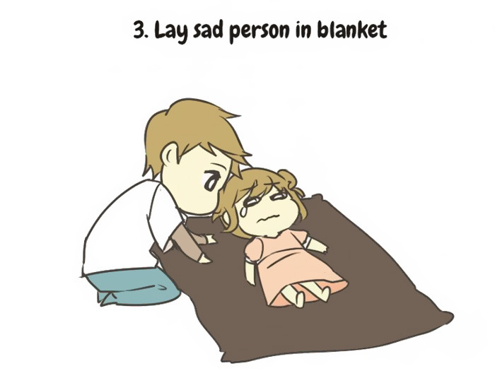 girlfloor:awesome-picz:  How To Take Care Of A Sad Person. Follow us: https://www.facebook.com/foto2015/Need