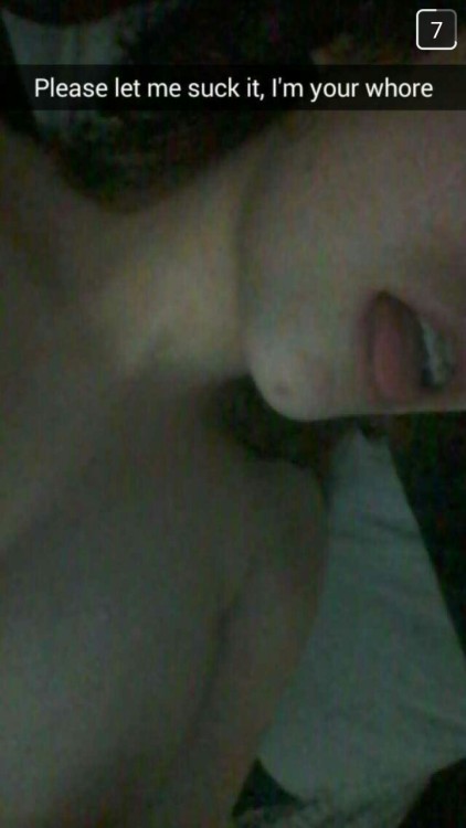 girlsgonesnapchat:  Daddy’s little whore.