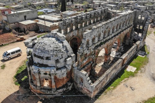 Byzantine church (c. 460), Qalb Loze, Idlib, Syria.