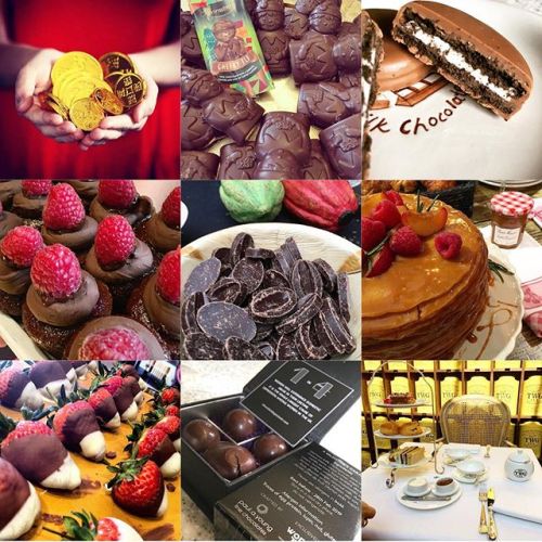 Chocolaterie at Louis Vuitton 🍰 You need to RUN and taste all of the