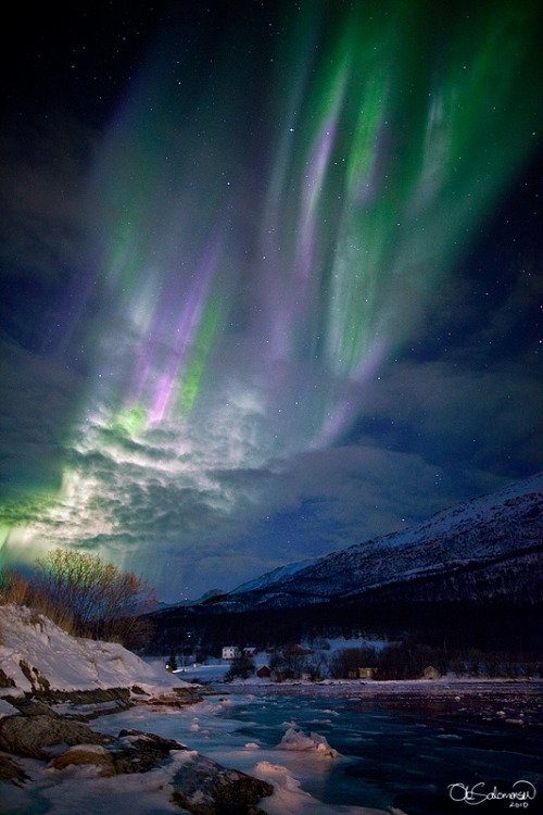 brutalgeneration:  Colorful clouds (by Ole C. Salomonsen) 