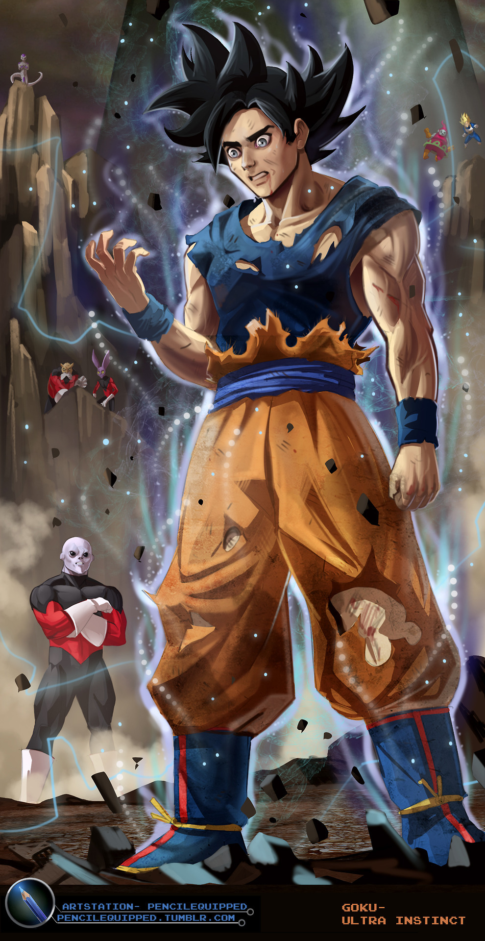 Pencil Equipped Goku Ultra Instinct I Loved The Latest Episode