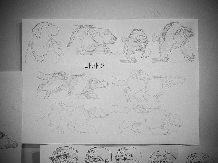 michaeldantedimartino:  I just got back from a trip to Studio Mir in Seoul, the studio
