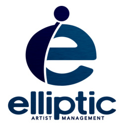 Elliptic Artist Management - logo, branding, cutsom typography