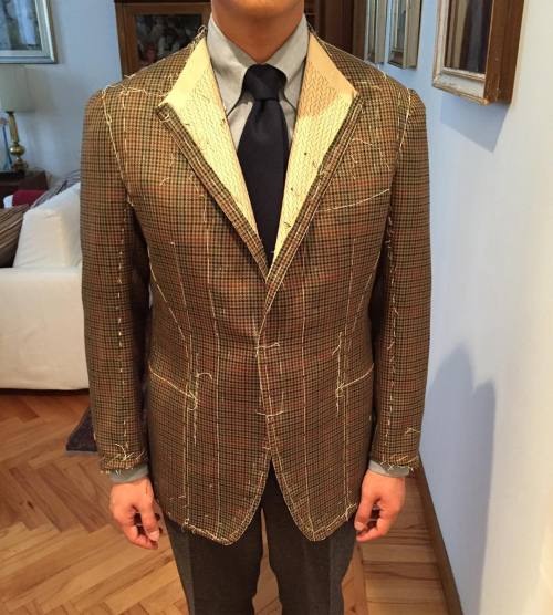 First fitting SB in an italian classic - Trunkshow @thearmouryhk 14/15 December