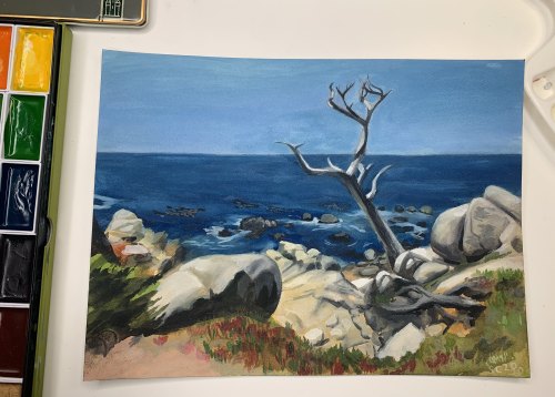 shelbycragg:gouache landscapes for my family2020-2021