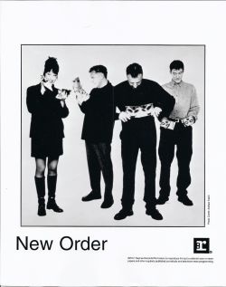 vinyloid:  New Order - Reprise Publicity