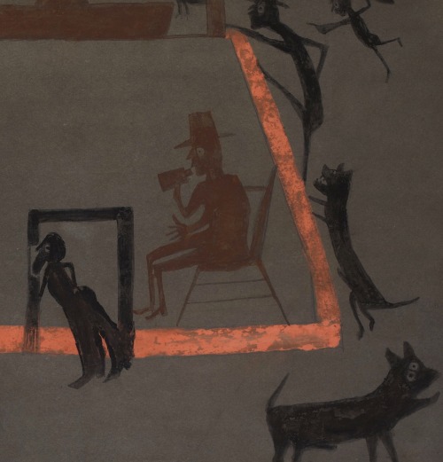 magictransistor: Bill Traylor (1854–1949) the magnificent artistic stylings of African America