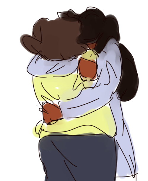 I AM SO SORRY THIS TOOK ME FOREVER!!! I am also dying for this ship but i am so bad at hugs!!!  @for