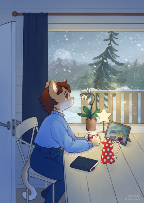 Waiting Out The Snowstorm