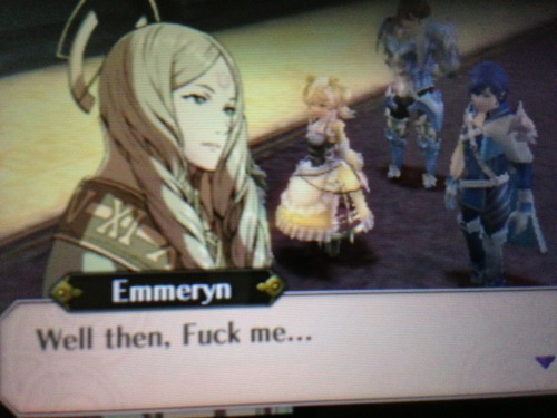 eveemma:  The adventures of my newest fire emblem file. 