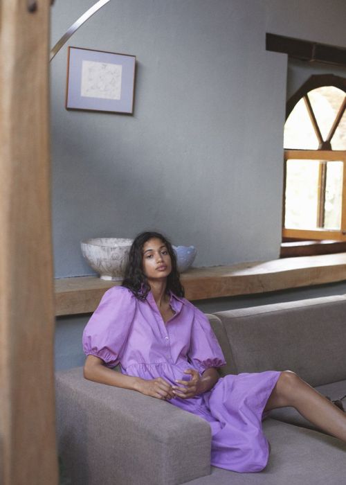 pocmodels:Malika El Maslouhi by Marie Schmidt for Anthropologie 2020 Campaign