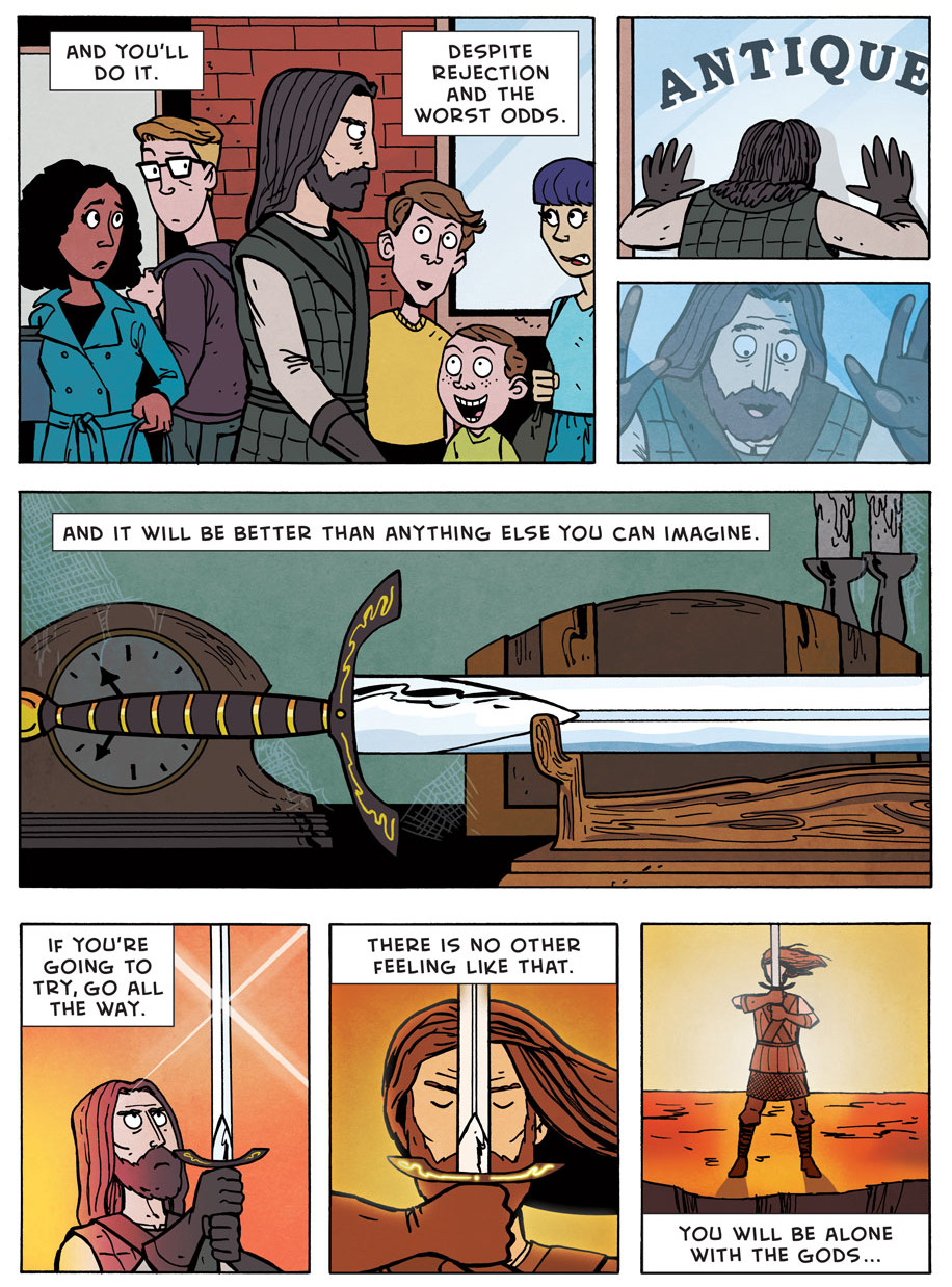 keen-incisions:  zenpencils:  CHARLES BUKOWSKI: Roll the Dice.  #did this comic literally