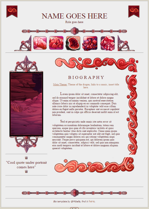 Heres Some Sweet Free Template Bios And Ressources You Can Find Here!