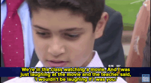deebott: micdotcom: 12-year-old Waleed Abushaaban’s class was watching Bend It Like Beckh