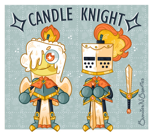 ✧ Candle light? More like, Candle Knight! This is my submission for this month&rsquo;s Poptropic