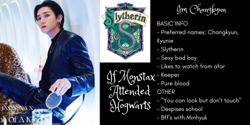 If Monsta X Attended Hogwarts