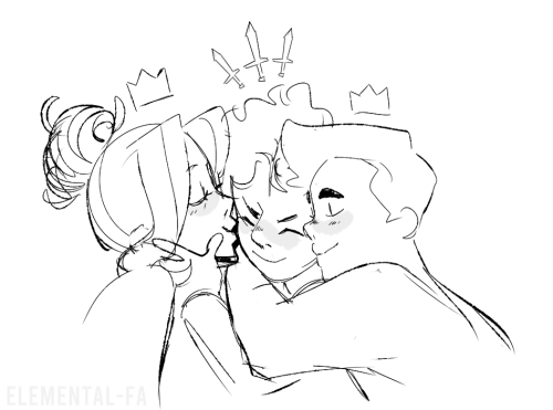 It ended a while ago but if you would like to read a cute short webcomic about kings and queens and 