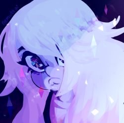 nemuttai:(full res x)I was going to say “haha quick doodle before bed ;9” but in reality this took me 2 hours. goodnight have amethyst.   &lt;3 &lt;3 &lt;3