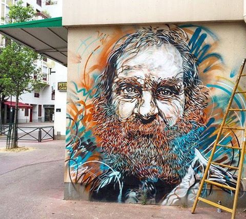 urbanartlab:  Bearded by C215