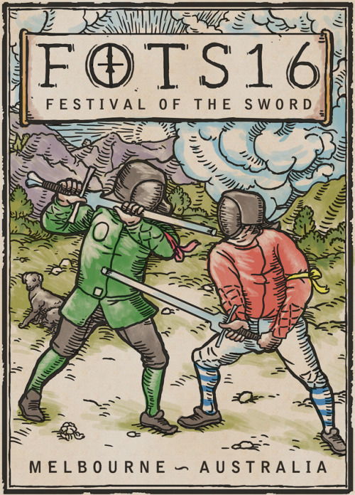 longswordsinlondon: junck-ritter: I made some graphics for the upcoming Festival of the Sword in M