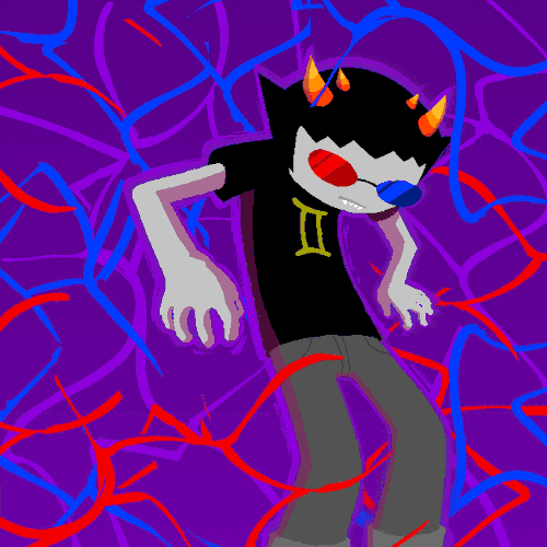 Heres Another Fake Panel But Of Sollux, I Made This One Today.