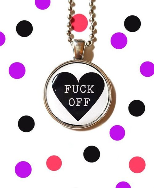 Fuck Off Necklace